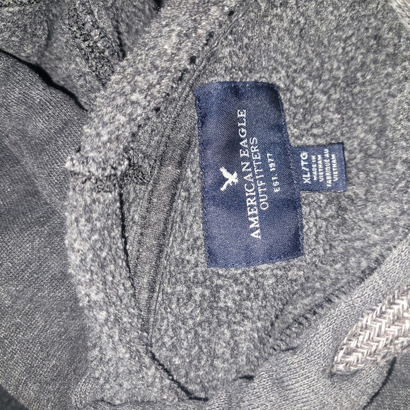 American Eagle Charcoal Gray Hoodie XL - Picture 6 of 6
